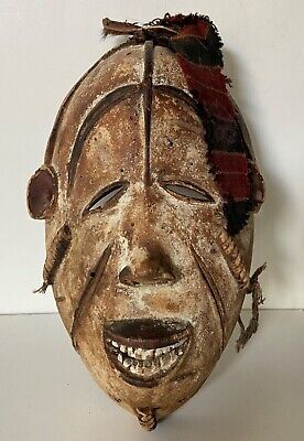 Ancien Masque Cultuel Kilume. Ethnie Idoma .Nigeria .Art Africain.