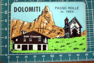 Adesivi Sticker vintage alto adige dolomiti 5 pezzi alta pusteria 