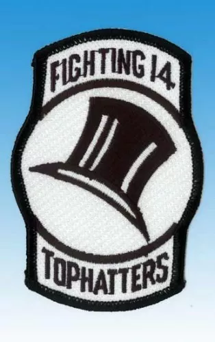 Patch Grumman F-14 Tomcat Fighting 14 "Tophatters"