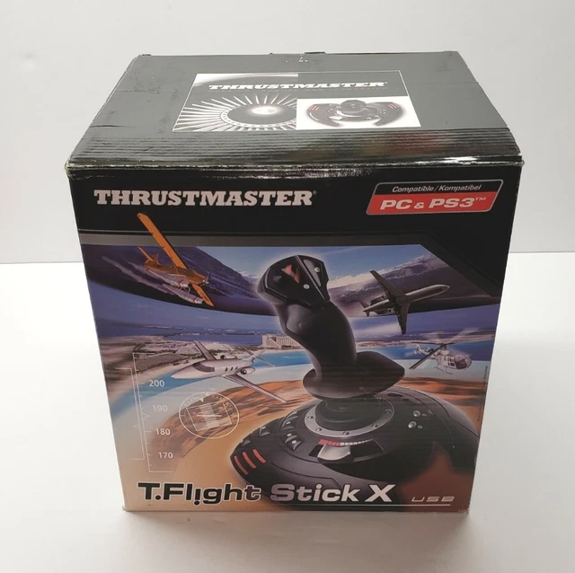 THRUSTMASTER T-FLIGHT STICK X PS3 and Windows open box never been used