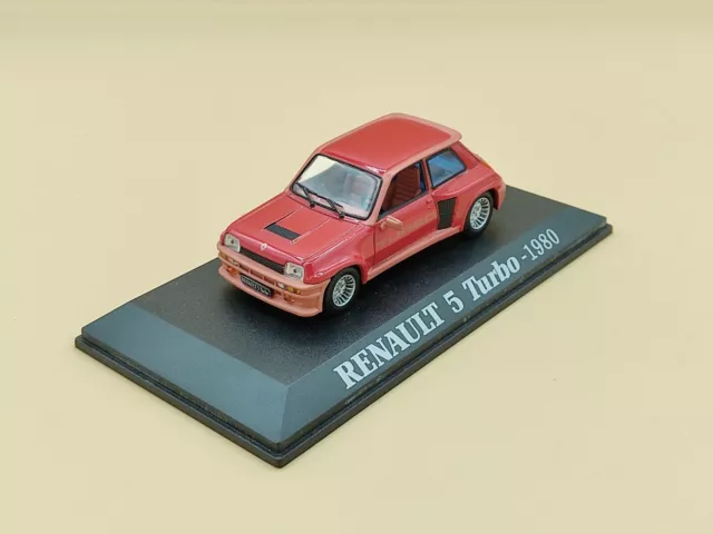1/43 Renault 5 R5 Turbo Rouge 1980 UH Universal Hobbies M6 Interactions