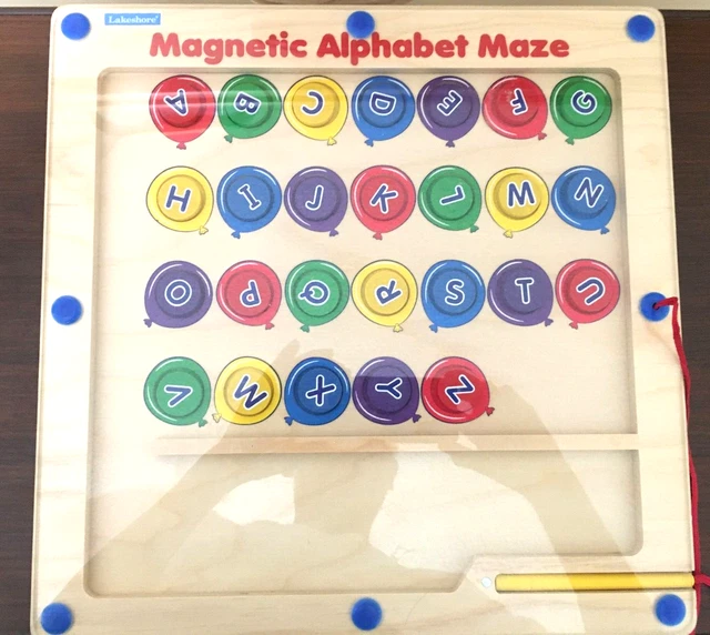 GAMENOTE ALPHABET Tracing Board + Letter Maze New in Boxes
