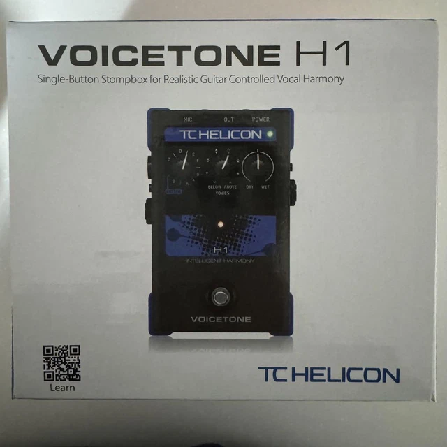 TC HELICON VOICETONE H1 Intelligent Harmony Harmonizer Vocal Effects ...