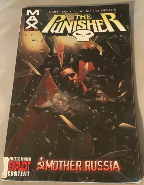 Marvel: The Punisher MAX  #3: Mother Russia :Ennis, Braithwaite. Ex Library Book