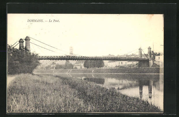 CPA Dormans, Le Pont, pont 1916