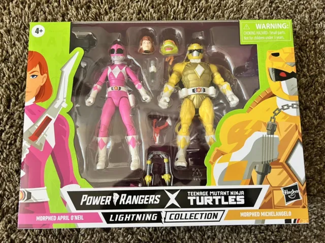 Hasbro - Power Rangers X Teenage Mutant Ninja Turtles Lightning Collection - Lot 6