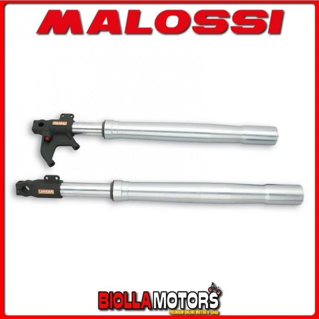 4612994 Coppia Gambali Forcella Malossi F38R Aprilia Rs 50 2T Lc Euro 2 2006-> (
