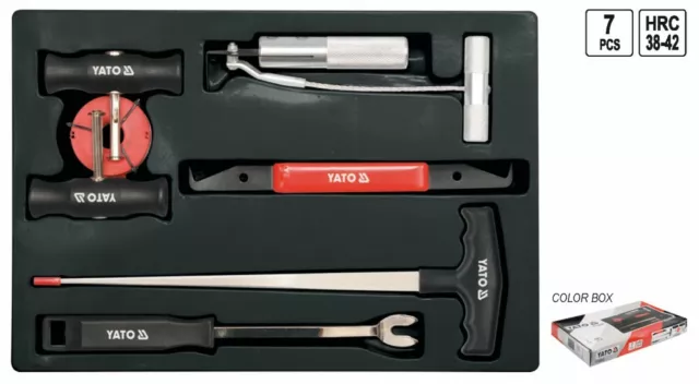 Kit d'outils pour le démontage de pare-brise, 7 pcs - 7 pcs, Petit prix