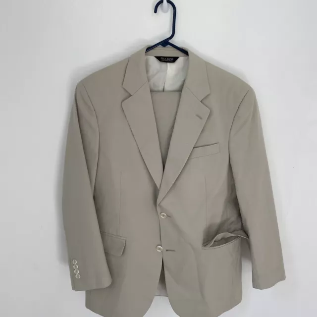 Jos A. Bank 1905 Men's 2 Piece Tan suit 39R