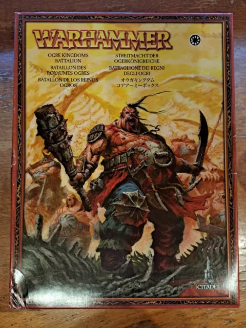 Warhammer Fantasy Ogre Kingdoms Bataillon Mordheim / AOS BRANDNEU IN VERPACKUNG