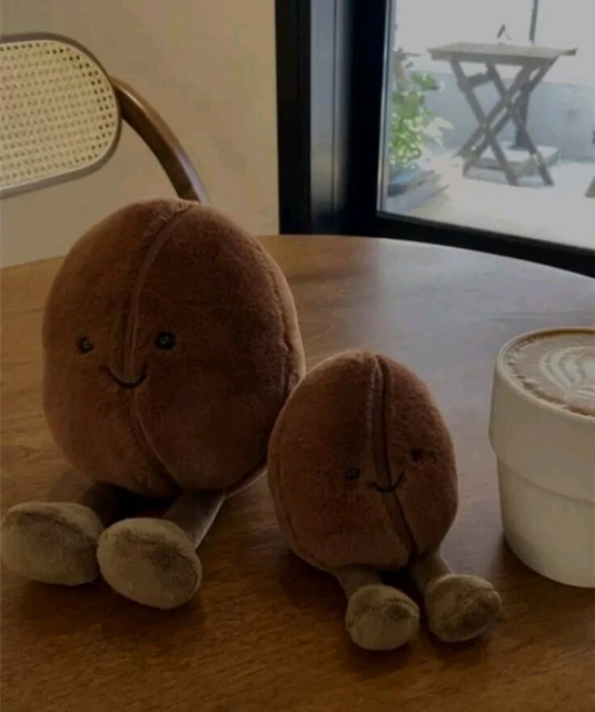 JELLYCAT STYLE COFFEE Bean Brand New £11.49 PicClick UK