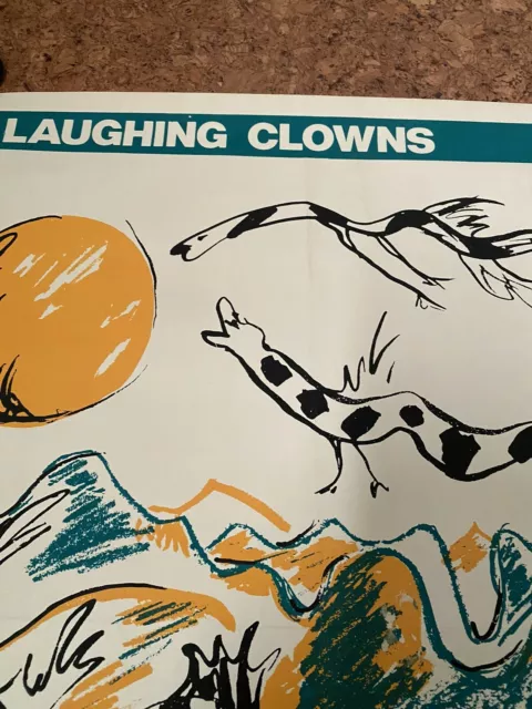 Laughing Clowns 1983 Poster Screened The Birthday Party Go Betweens Sunnyboys 2