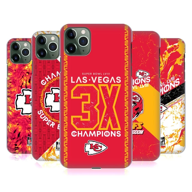 OFFICIAL NFL 2024 SUPER BOWL LVIII CHAMPIONS BACK CASE FOR APPLE iPHONE