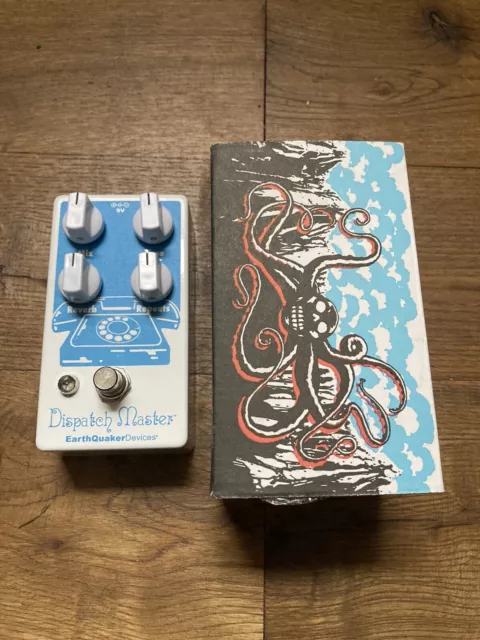 EarthQuaker Devices Dispatch Master V3. Digital Delay & Reverb Effects Pedal