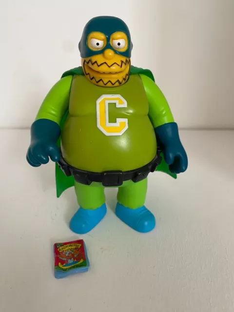 Playmates Interactive The Simpsons Collector Comic Book Guy Action Figure Wos