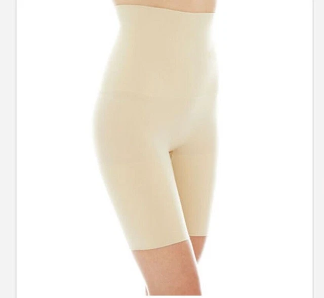 Womens Shapewear Size S Maidenform High Waist Thigh Slimmer Shorts