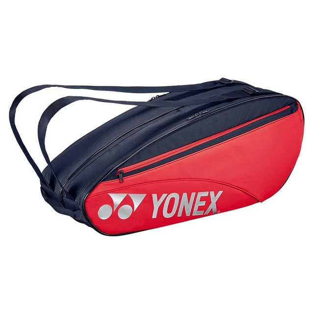 Yonex Team Tennis Racquet Bag 6 Pack Scarlet