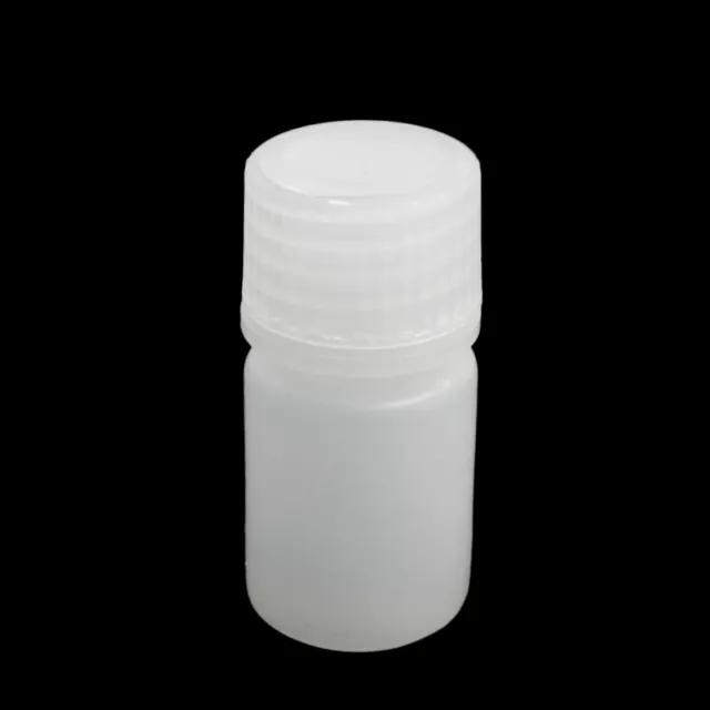 Contenedor Líquido De Agua De Plástico Blanco Botella De Agente Cilíndrico 10Ml