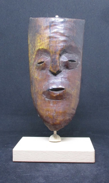 Rare Antique KOTA OBAMBA Passport Mask - former French CONGO - late 1800 3