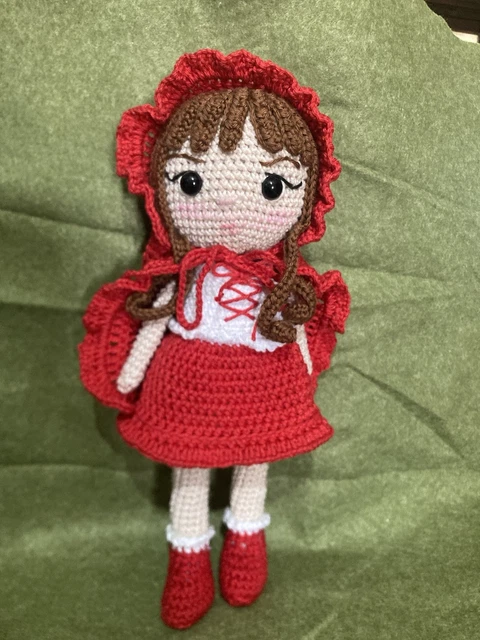Decar Ripetix Bambolina Interattiva Cappuccetto Rosso - Peluche Morbido Con Riconoscimento Vocale, Da 3 Anni In Su