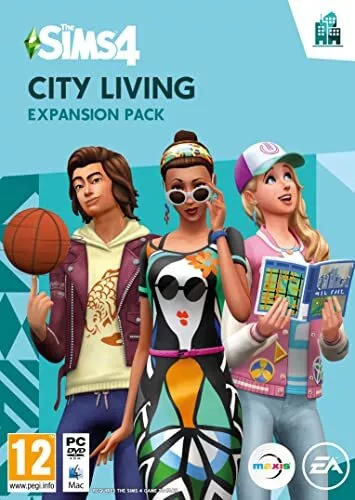 The Sims 4: City Living Expansion Pack (PC DVD)-Good