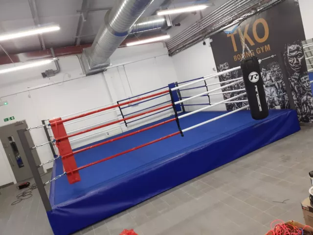 UF&C Pro Boxing Rings all sizes and heights available 12ft to 24ft 3