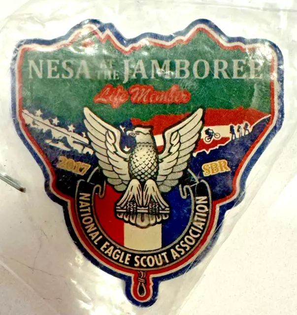 2017 NESA at the Jamboree Life Member Pin National Boy Scout Jamboree MINT!