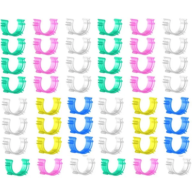 Herramientas para el hogar Bobbin Core Clip Media Luna Clip Hilo Bobina Soporte Bobina Bobina Bobina
