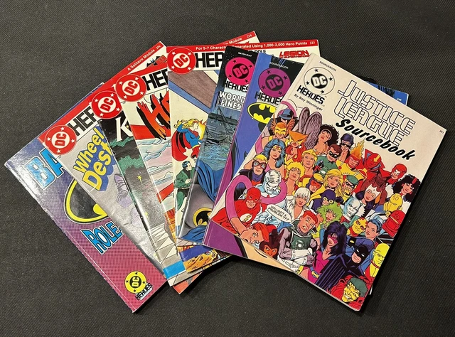 Rpg Modules MAYFAIR DC HEROES Role Playing Game (RPG) Modules and Sourcebooks $90. ...