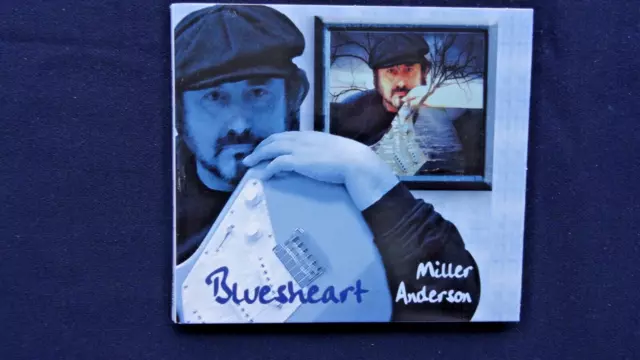 MILLER ANDERSON - Bluesheart (2007) * CD * Electric Blues Rock Guitar