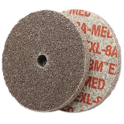 EXL Unitized Deburring Wheel, 3 in x 1/4 in, Fine, Silicon Carbide, 12100 rpm