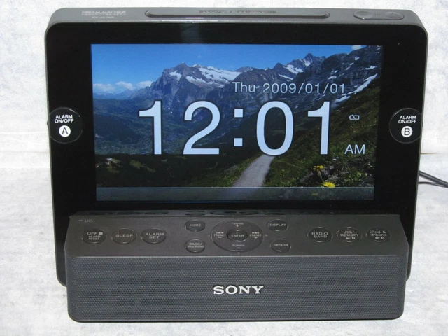 Réveil Sony Dream Machine ICF-C05iP Avec Dock IPhone/iPod - Occasion