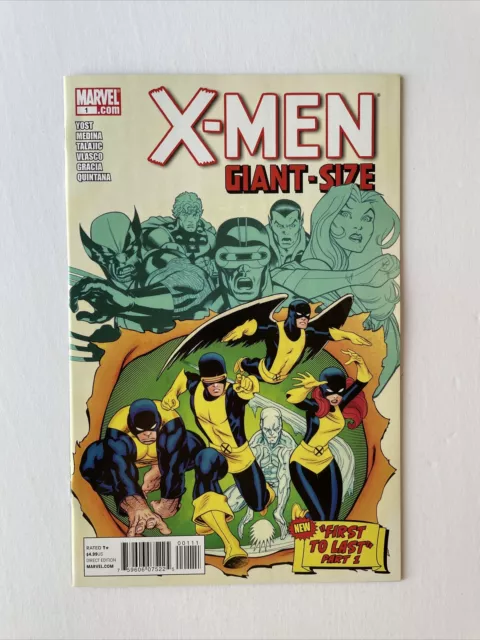 X-Men Giant Size #1 (2011) 9.4 NM Marvel High Grade Comic Book Homage Cover