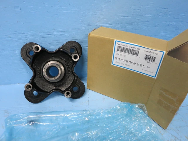 Polaris Hub Wheel 5139177-458 Mach Matte Black RZR 900 ATV NEW IN BOX NIB
