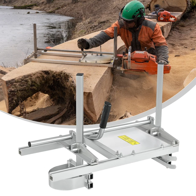 Mobiles Sägewerk SECURA SECURA Mobiles Sägewerk 14'-36' (35-91cm) Halterung Für Motorsäge Kettensäge