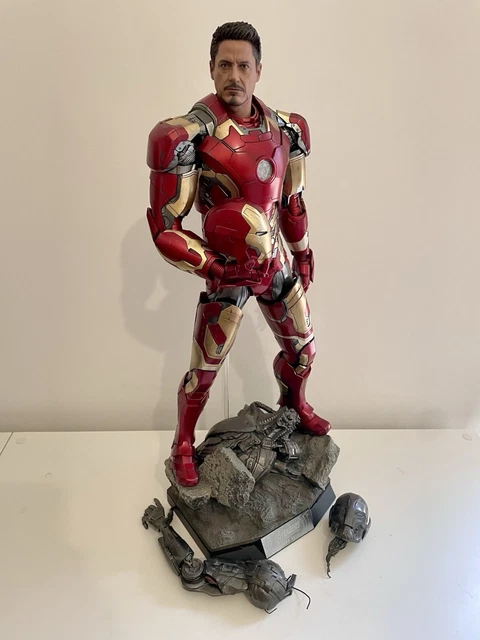 IRON MAN Mark XLIII 43 1/4 Hot Toys QS005 1/4 Scale EUR 350,00