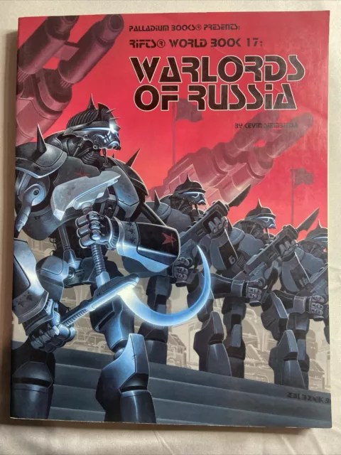 Rifts RPG World Book 17: Warlords of Russia, Palladium Books by Kevin Siembieda