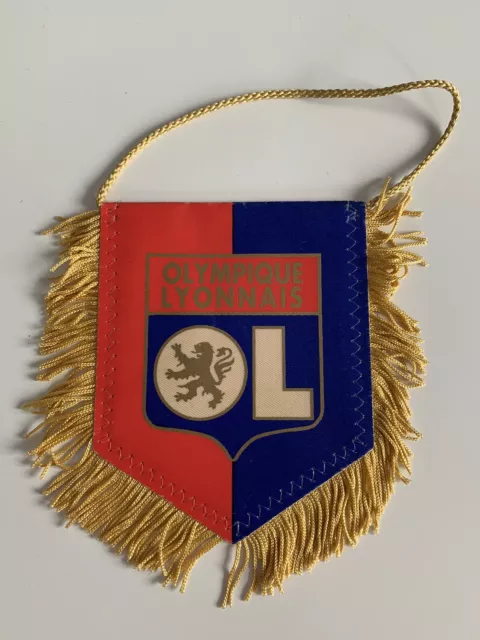 Fanion OL Lyon olympique lyonnais foot football pennant