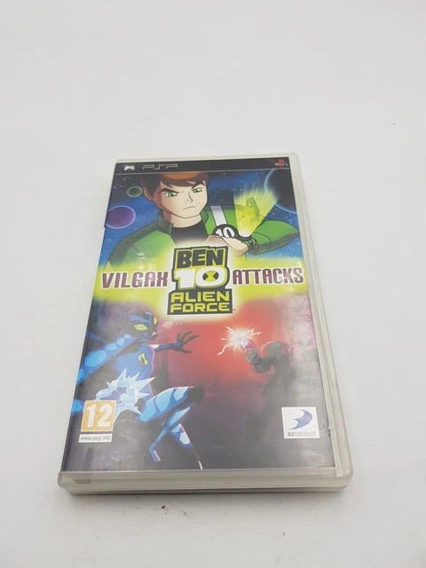BEN 10 ALIEN Force: Vilgax Attacks (Sony PSP, 2010) Komplett