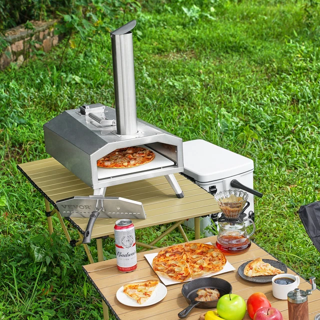Four à Pizza électrique 2000W Pour Plan De Travail - Température 50-350°C, Capacité 20L - Design Moderne Noir/argent - Idéal Maison, Petit Restaurant - 9
