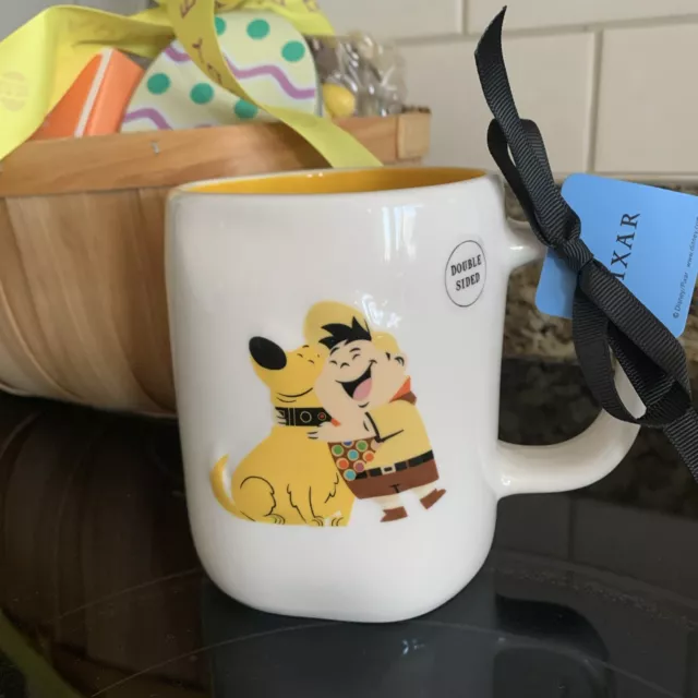 Rae Dunn Disney Pixar “UP” Mug “Adventure Buddy” Double Sided