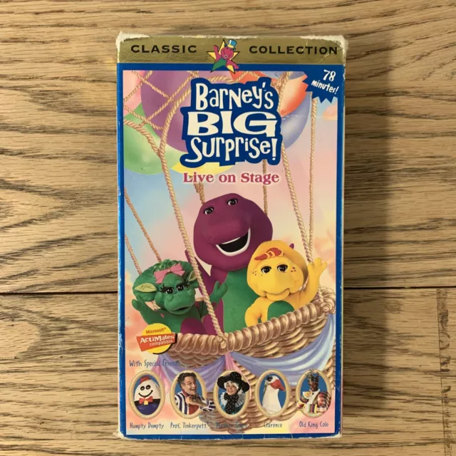 BARNEY - BARNEYS Big Surprise VHS 1998 **Buy 2 Get 1 Free** $19.27 ...