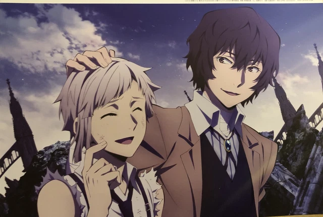 Bungou Stray Dogs Atsushi And Dazai BUNGO STRAY DOGS Bungou Osamu Dazai Atsushi Akutagawa Chuya Double Side