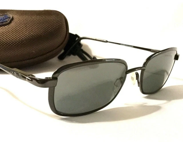 MAUI JIM WINDJAMMER Sunglasses MJ-132-02 - Black - Case +  display picture 2