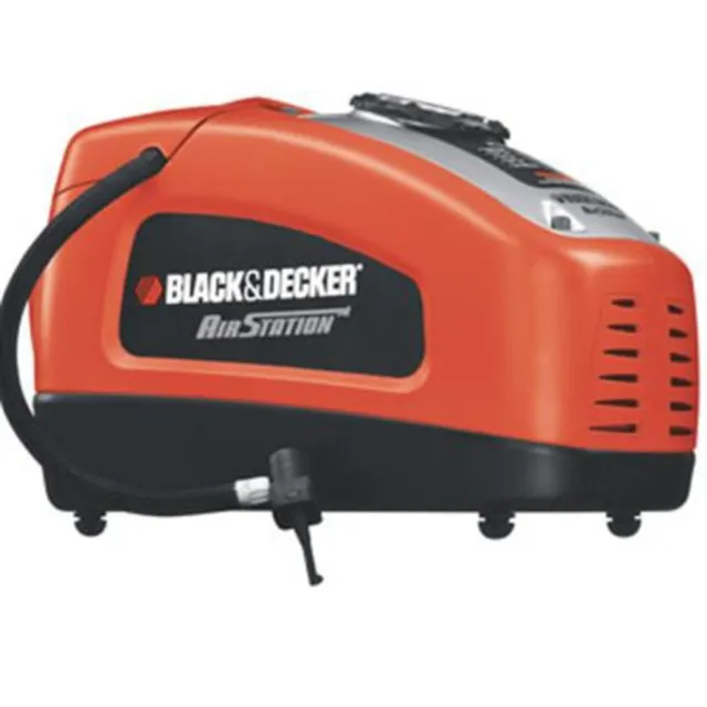 Black & Decker ASI300 Orange/Schwarz Kompressor
