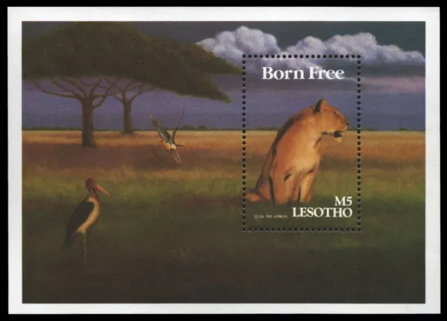 Lesotho 1991 - Mi-Nr. Block 80 ** - MNH - Löwe / Lion