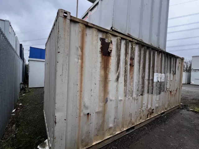 20ft X 8ft Anti vandal Storage Shipping Container Site Cabin, Welfare Portable 3