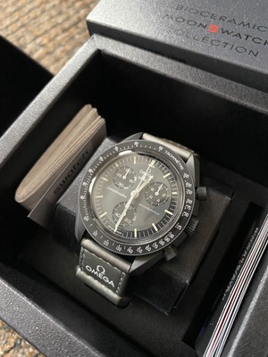 OMEGA X SWATCH Bioceramic MoonSwatch | Mission To Mercury Â£400.00 - PicClick UK