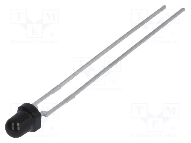 Fotodiode IR PIN 950nm 3mm 20° 215mW TEFD4300F Fotodioden 770-1070nm THT