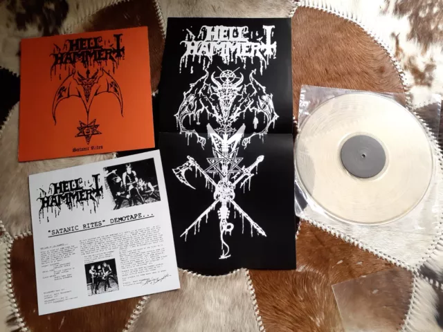 HELLHAMMER - Satanic Rites  Limited CLEAR LP!!! Fan Club Release!!! Celtic Frost